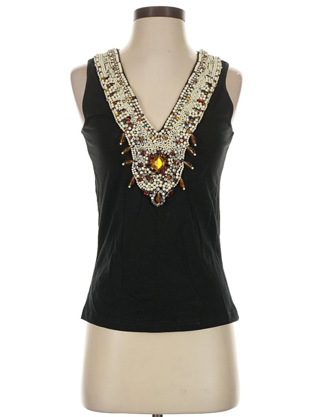 VICTORIAS SECRET Embellished Beaded Top Small VINTAGE BOHO Y2K RARE NWT NEW